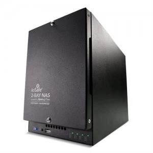 ioSafe 218 RTD1296 Ethernet LAN Mini Tower Black NAS