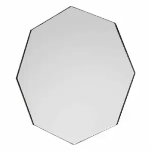 Crossland Grove Thorpe Octagon Silver Wall Mirror - 800 X 800mm