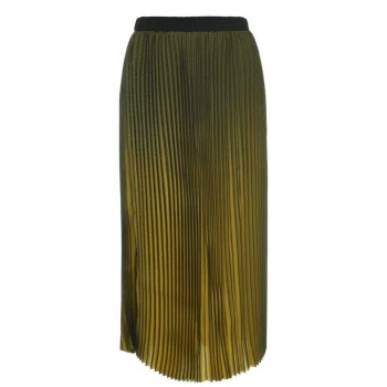 Biba Puppy Tooth Skirt - Gold Ochre