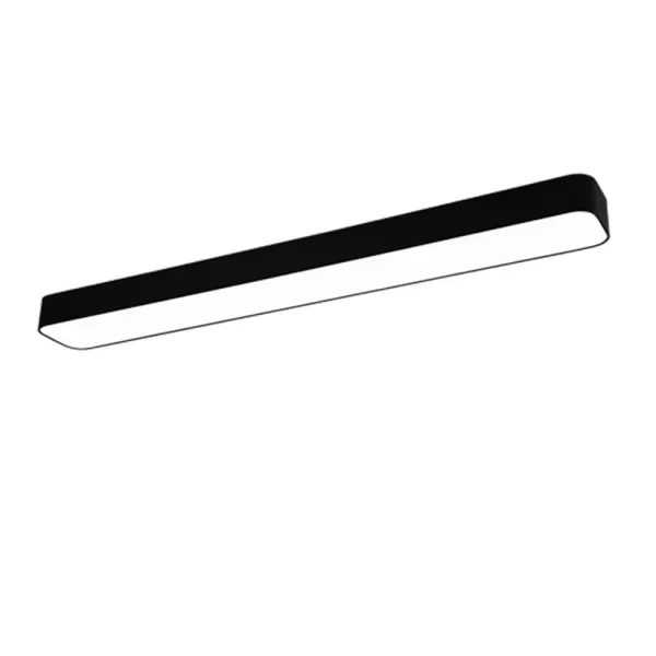 Asterion Modern 118cm LED Semi Flush Light Black Matt 2700-6500K Remote control