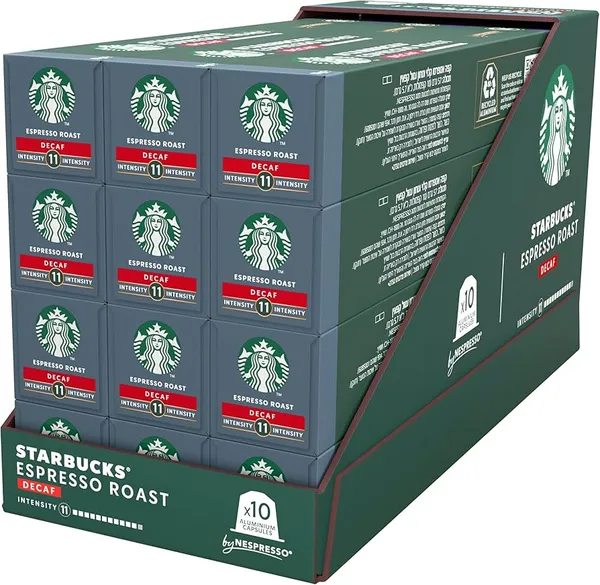 Starbucks Decaf Espresso Roast Coffee 120 Pods