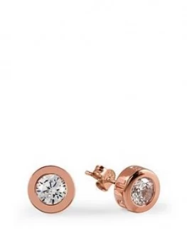 Radley Rose Gold Crystal Stud Earrings