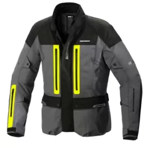 Spidi Traveler 3 Black Yellow Fluo Motorcycle Jacket 3XL