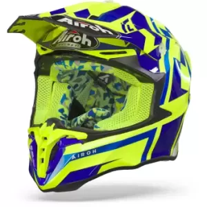 Airoh Twist 2.0 TC21 Yellow Blue M