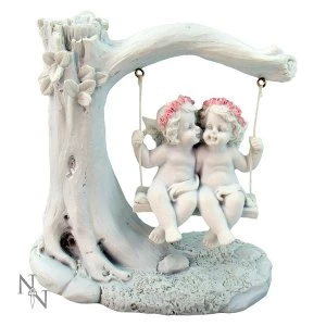 Affection Swing Cherub Figurine