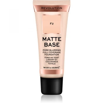 Revolution Matte Base Foundation F2