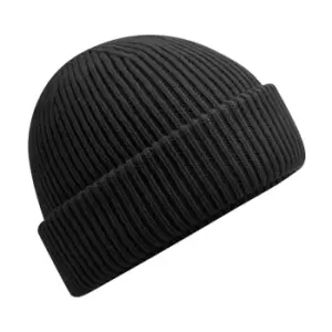 Beechfield Wind Resistant Recycled Beanie (One Size) (Black)