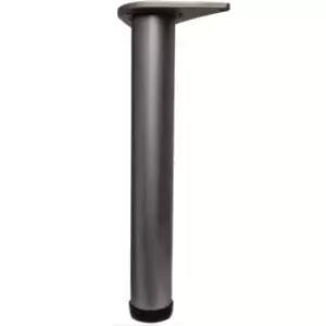 GTV Adjustable Breakfast Bar Worktop Support Table Leg 870mm - Colour Aluminium