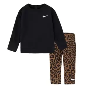 Nike Leopard Set Bb32 - Brown