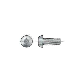 M10X20 A2 St/St Tamper Torx Button M/C Screw- you get 5 - Qualfast