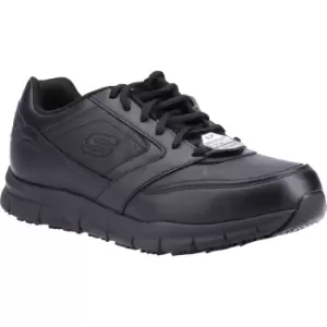 Skechers Nampa Mens Work Trainers Black Size 6