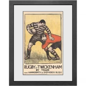 Rugby At Twickenham Print