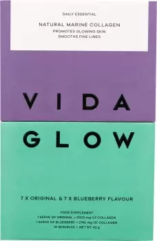 Vida Glow Natural Marine Collagen Trial Pack 14 x 3g