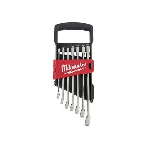 Milwaukee Hand Tools MAX BITE Combination Spanner Set, 7 Piece