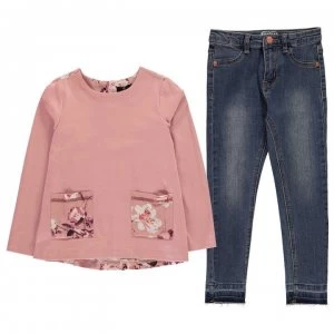 Firetrap 2 Piece Shirt Set Infant Girls - Blush/Blue