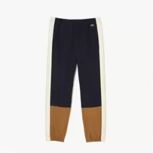 Lacoste Colour Block Trackpants - Beige