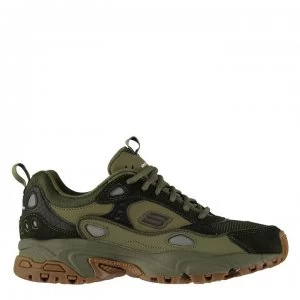 Skechers Lifestyle Stamina Run Mens Trainers - Olive