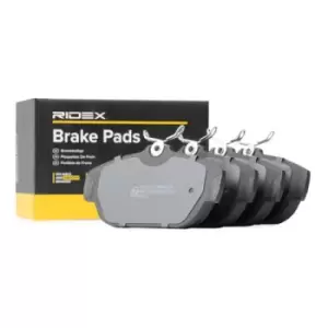 RIDEX Brake pad set VOLVO 402B0422 271349,2713493,271737 2717379,271979,31261183,31302996,3516916