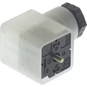 Hirschmann 932 336-002-1 GDML 2011 LED 24 HH Contact Box With Functional Display Transparent Number of pins:2 + PE