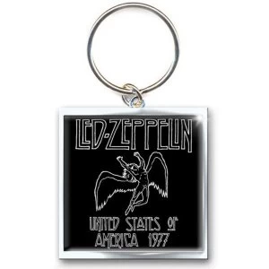 Led Zeppelin - 1977 USA Tour Keychain