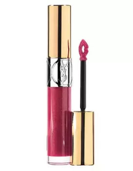Yves Saint Laurent Gloss Lip Gloss Color Volupte 4 Fuchsia Vermeil