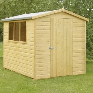 Shire Lewis Handmade Shed - 6ft x 8ft