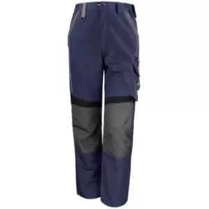 Result Mens Technical Work Trousers (Reg 32" Leg) (34) (Navy/Black) - Navy/Black