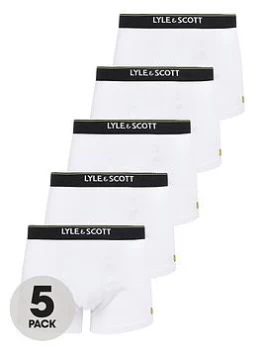 Lyle & Scott Jackson 5 Pack Trunk - White