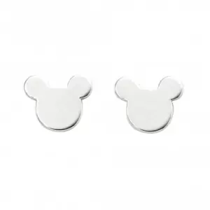 Sterling Silver Mouse Ears Stud Earrings A2062