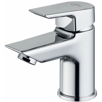 Tesi Deck Mounted Mini Basin Mixer Tap Without Waste - Chrome - Ideal Standard