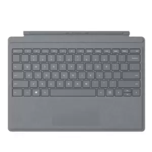 Microsoft Surface Pro Signature Type Cover Platinum Microsoft Cover port QWERTZ German