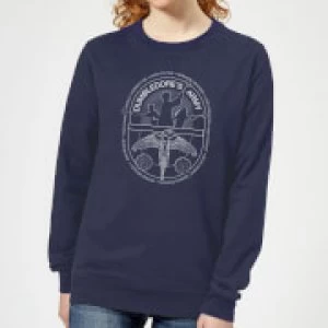 Harry Potter Dumblerdore's Army Womens Sweatshirt - Navy - XS - Navy