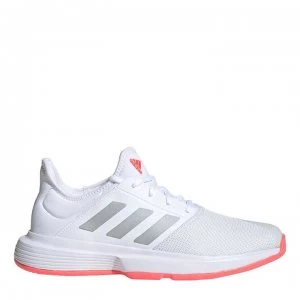 adidas Gamecourt Womens Cloudfoam Shoes - White/Black