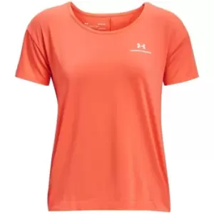 Under Armour Rush Energy Short Sleeve T Shirt Womens - Orange