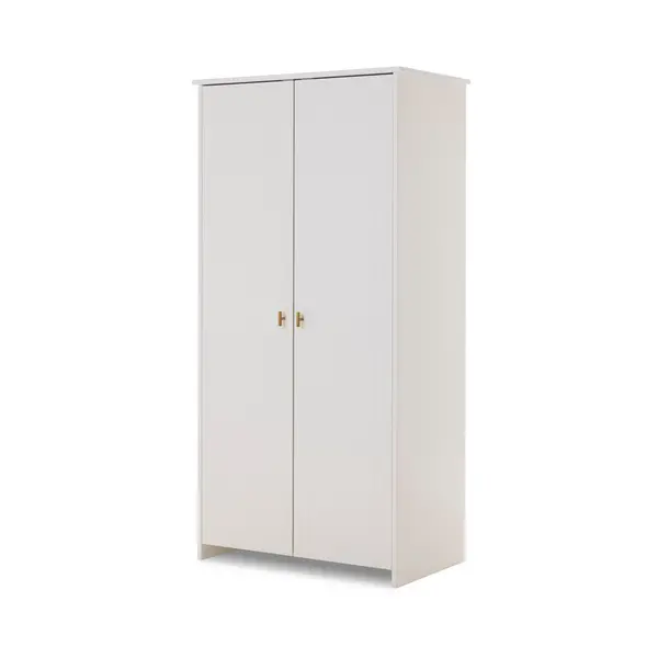 Obaby Evie Double Wardrobe White