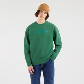 Levis Vintage Logo Crew Sweatshirt - Forest Boime