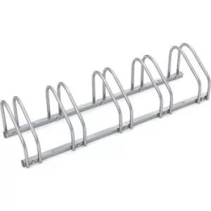 Monzana - Bike Stand Parking Rack for 2-6 Bikes 35-60mm Tyre Width Outdoor 5 Fahrrader (de)