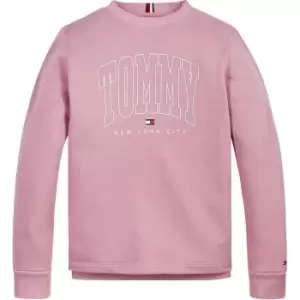 Tommy Hilfiger Bold Varsity Sweatshirt - Pink