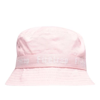 Firetrap Reversible Bucket Hat Infant Girls - Pink Stripe