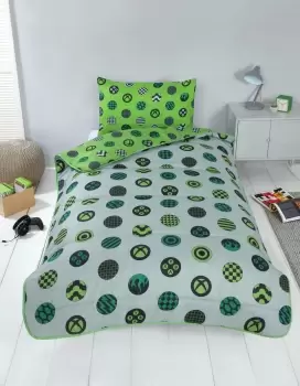 Xbox Kids Coverless Grey Duvet Set - Single