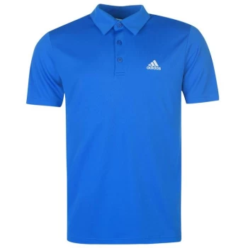 adidas Mens Fab Polo Shirt - Blue