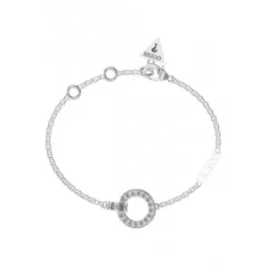 Circle Lights Pave Circle Bracelet UBB03162RHL