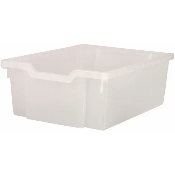 Gratnells Ltd - Gratnells Deep Education Storage Tray 312 x 427 x 150mm Translucent