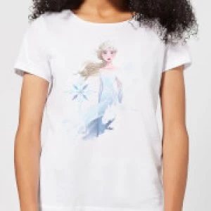 Frozen 2 Nokk Sihouette Womens T-Shirt - White - S
