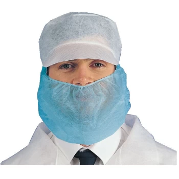 N43230HP Beard Masks (Pk-100) Blue - PAL