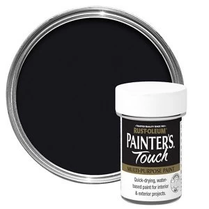 Rust-Oleum Painter's touch Black Matt Multi-surface Paint 20ml