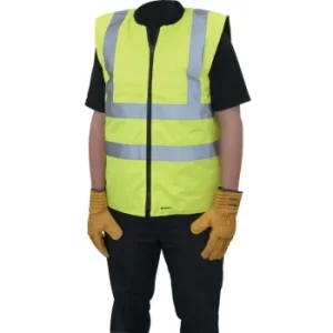 Tuffsafe Medium Hi-Vis Orange Reversible Body Warmer EN20471