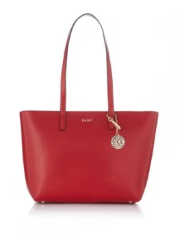 DKNY Sutton chain medium tote Red