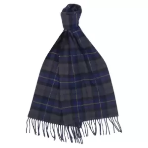 Barbour Tartan Lambswool Scarf Olive Night