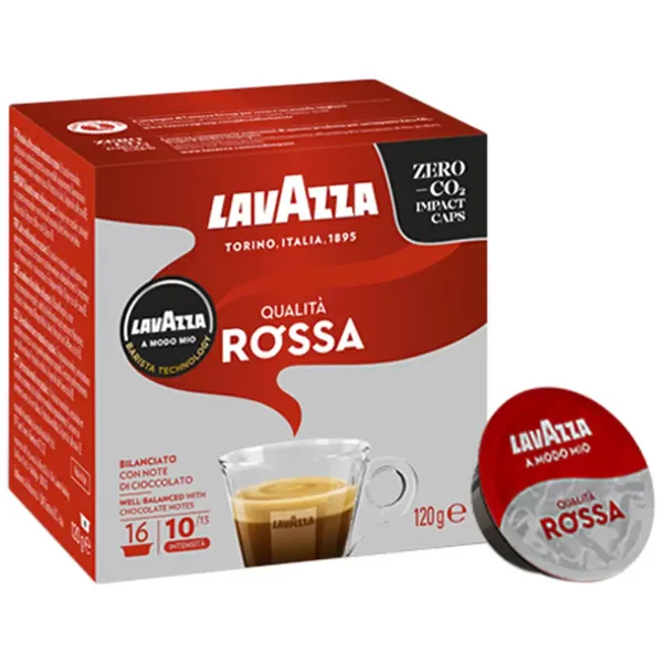 Lavazza Qualita Rossa Coffee 16 Capsules